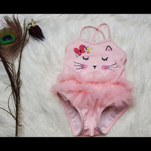 Gymboree Cat Tutu Swimsuit